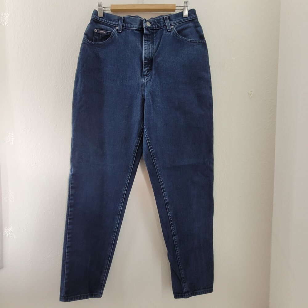Vintage Riders Lee Jeans Women’s 14 Blue High Rise Heavy Denim Mom
